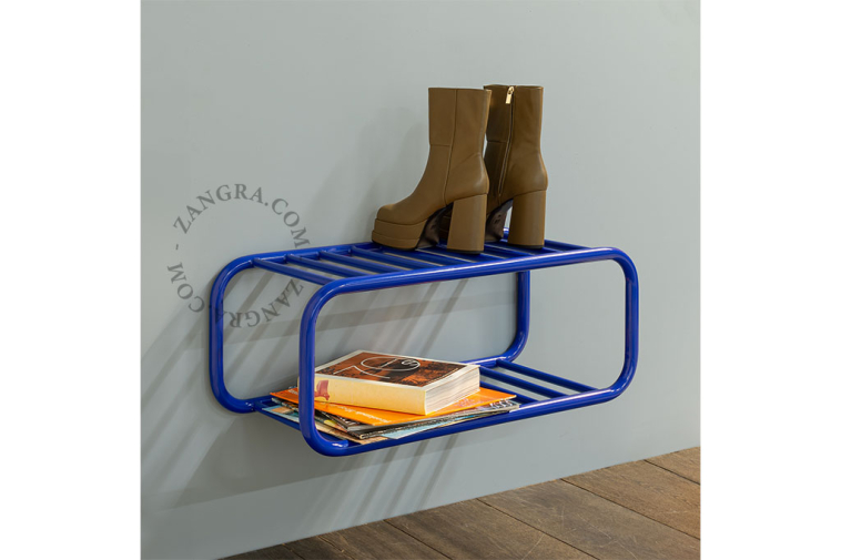 Retro shoe rack.