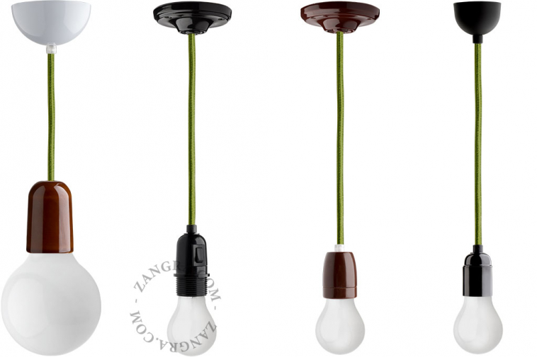 cavo-elettrico-tessuto-verde-muschio-lampade-sospensione