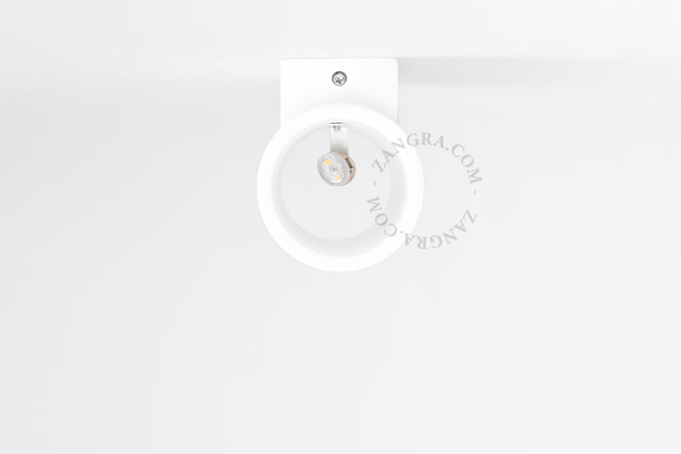 Up&down paintable plaster wall light.