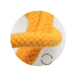 Yellow 6mm Cotton Rope