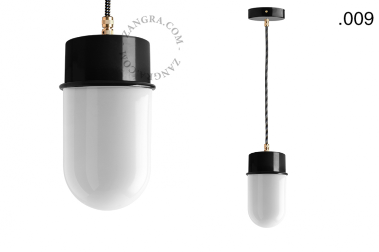 verlichting-lamp-metaal-zwart-glas-globe-lampenkap
