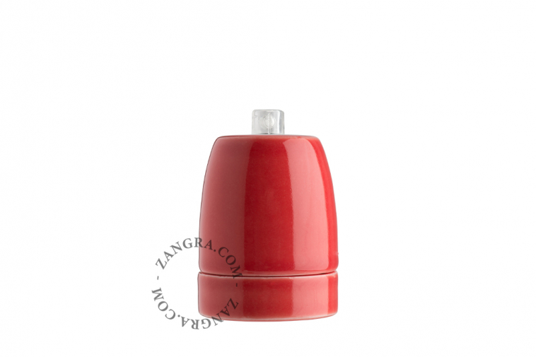 porcelain-socket-lampholder-red