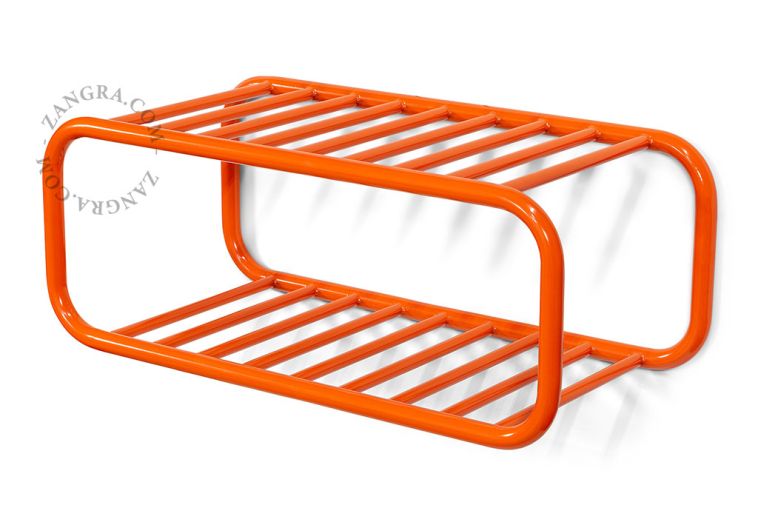 Retro shoe rack.