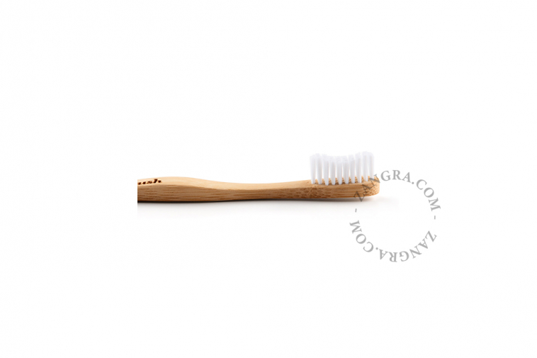 Coloured bamboo toothbrushes