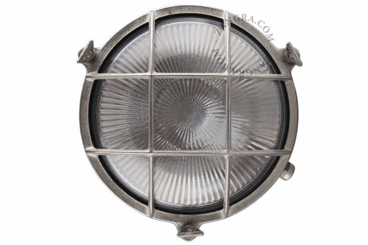 silvery marine light for bathroom or outdoor use