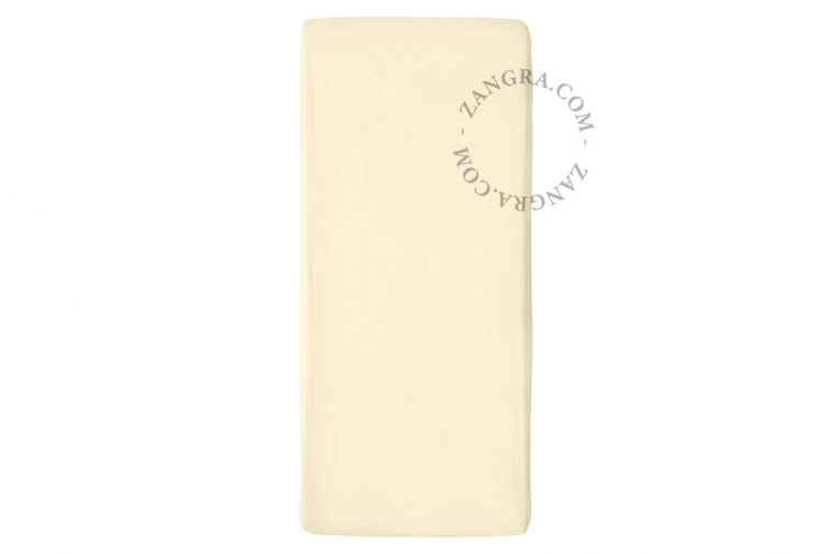 fitted sheets uni beige bed linen