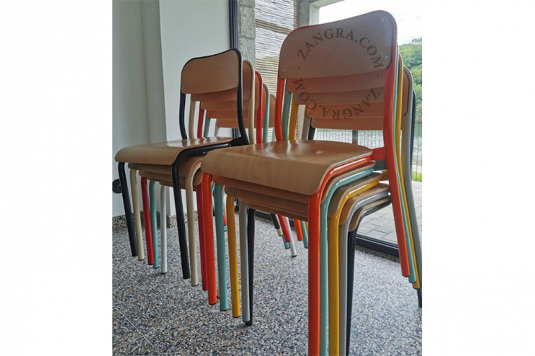 school-wood-orange-stackable-chair