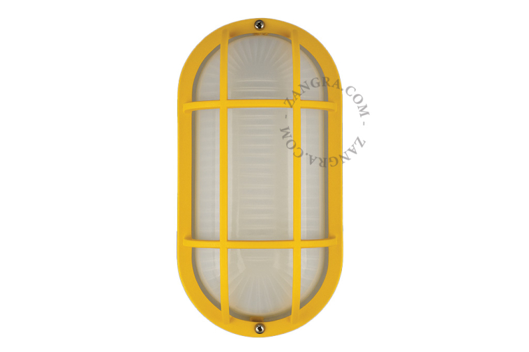 lampe hublot jaune Benji - IP44