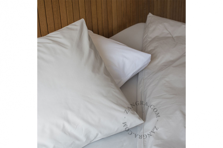 duvet cover uni grey  bed linen