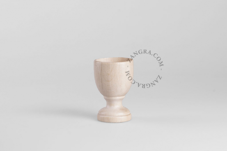 wooden egg cup