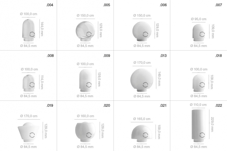 white porcelain light with glass globe for bathroom or outdoor use