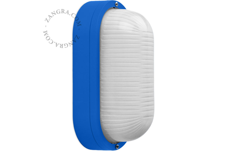 blue bulkhead light Dalida - IP44