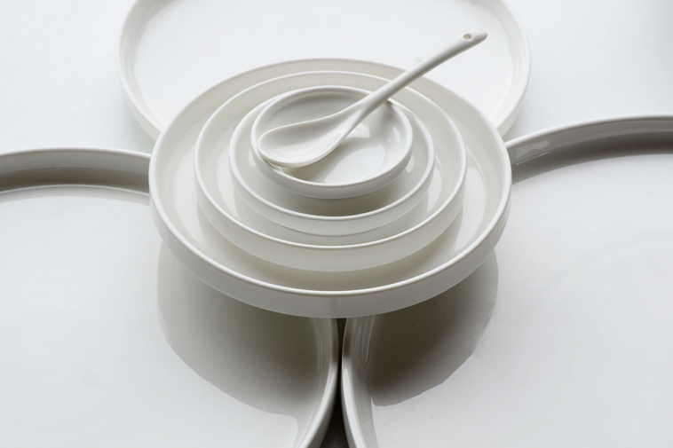 porcelain spoon