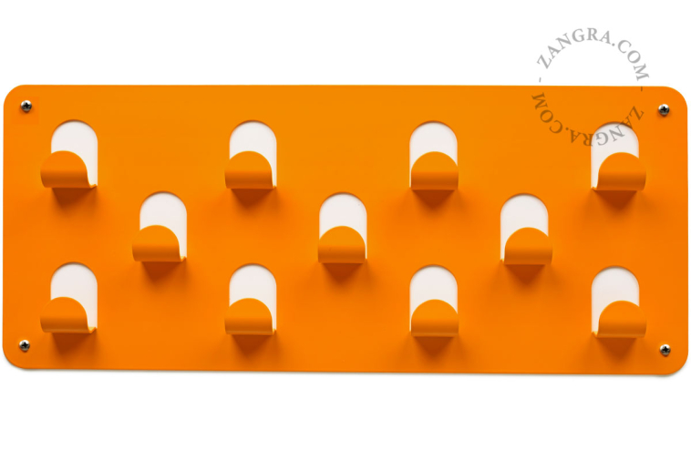 wall-mounted coat rack