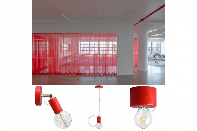 verlichting-lamp-metaal-rood