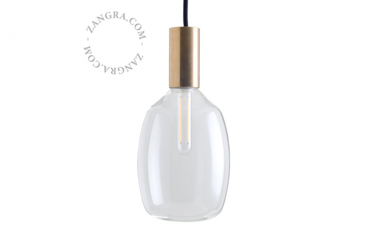 Capsule-shaped light bulb