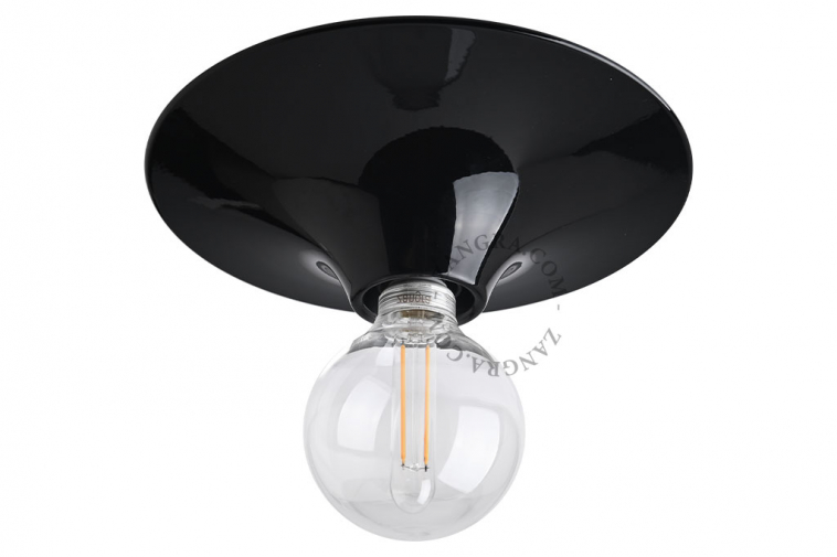 round black wall or ceiling light