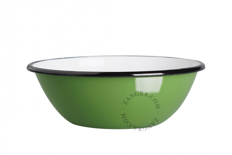 green-enamel-bowl-tableware