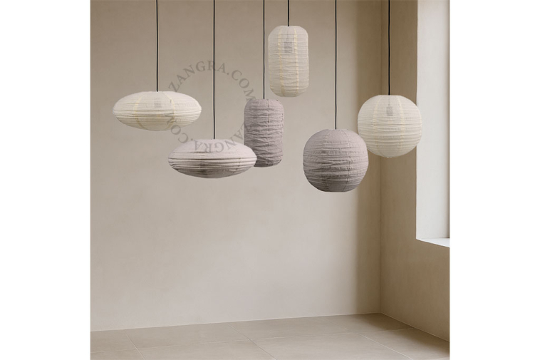 Linnen en katoenen lampen.