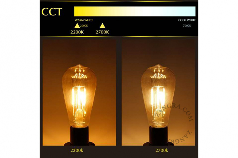 filament LED bulb - 2700K