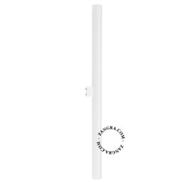 S14d LED stick lampe pære - opal glas - 50cm.
