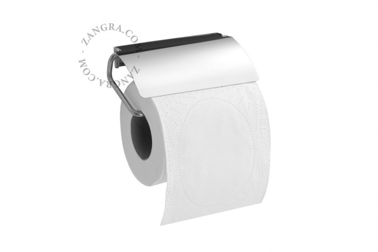 Dérouleur de papier toilette en acier inoxydable