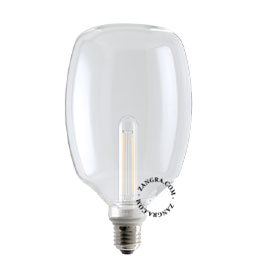 Capsule-shaped light bulb