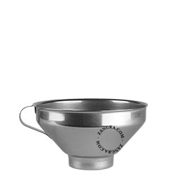 Stainless Steel Wide Mouth Funnel Large Diameter Funnel Jam Funnel