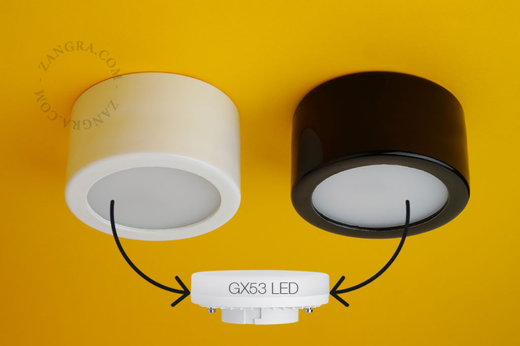 Gx53 led light bulb.