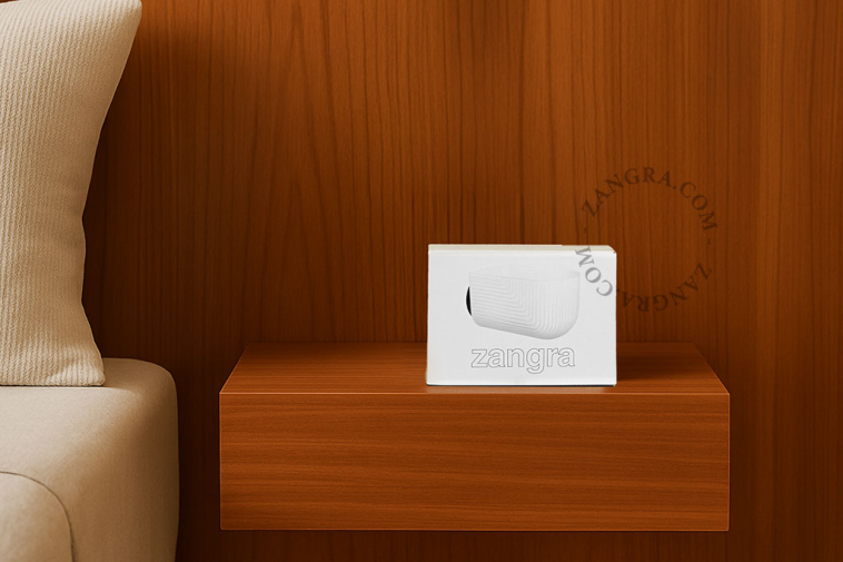 Aplique Art Deco de vidrio.