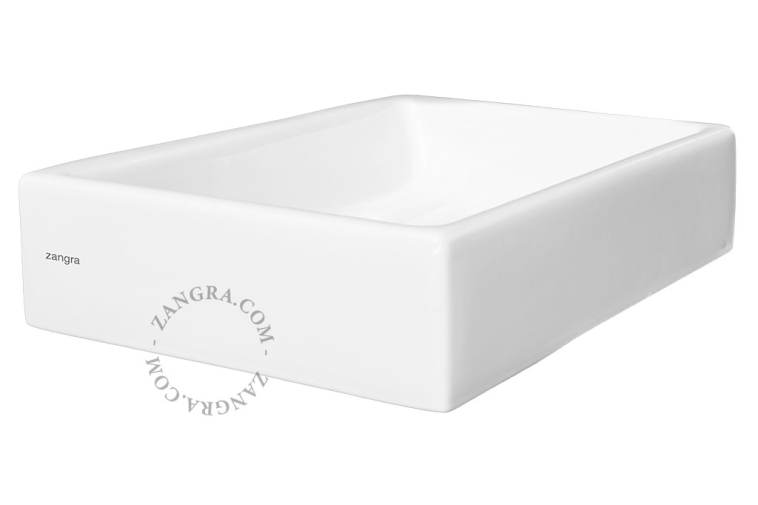 Lavabo de cerámica.