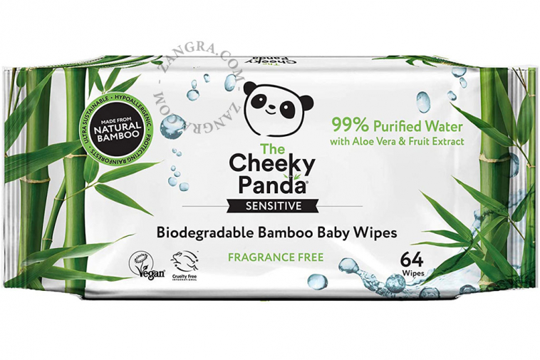 Bamboo baby wipes.
