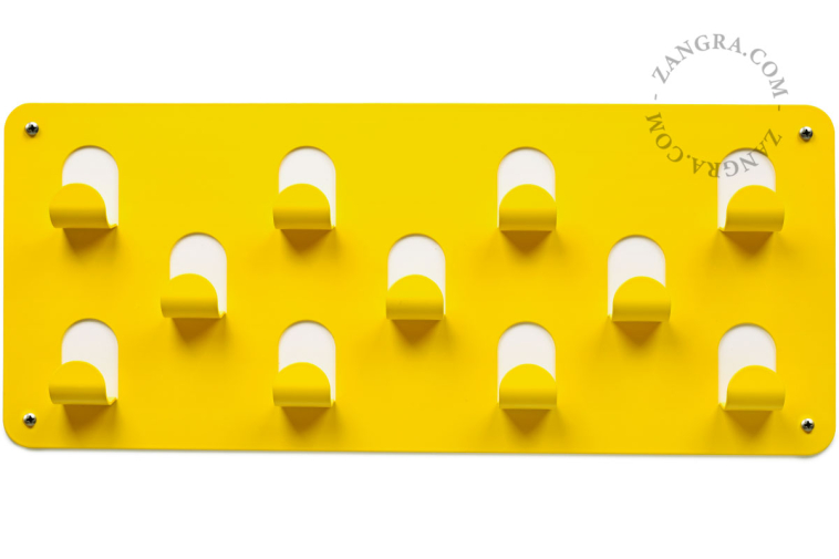 wall-mounted coat rack