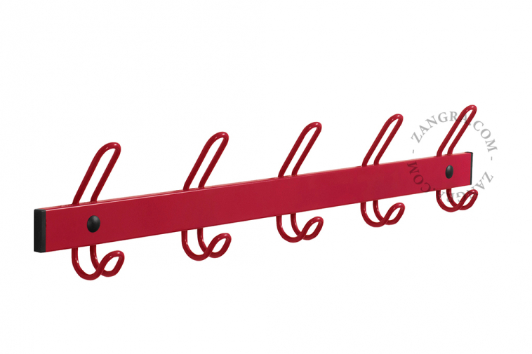 red coat rack