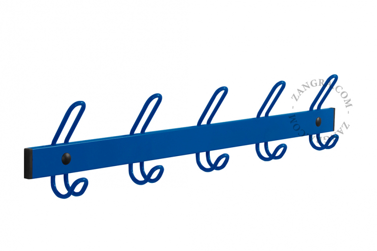 blue coat rack