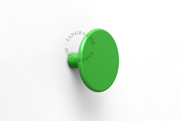 round green wall hook or door knob