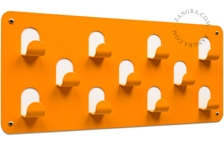 wall-mounted coat rack