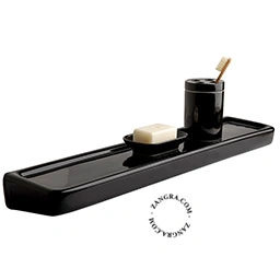bathroom shelves