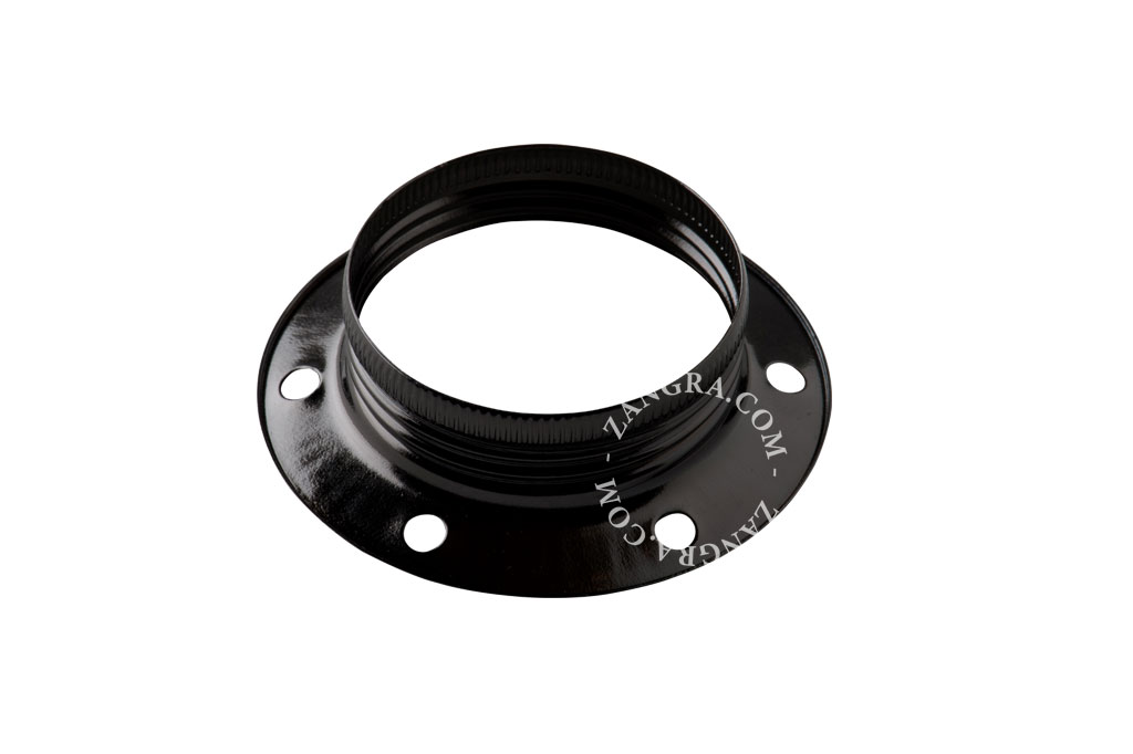 Black metal shade ring – modern design | zangra